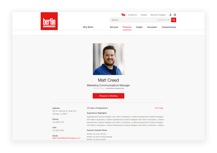 Designing brochure site with minimal e-commerce component